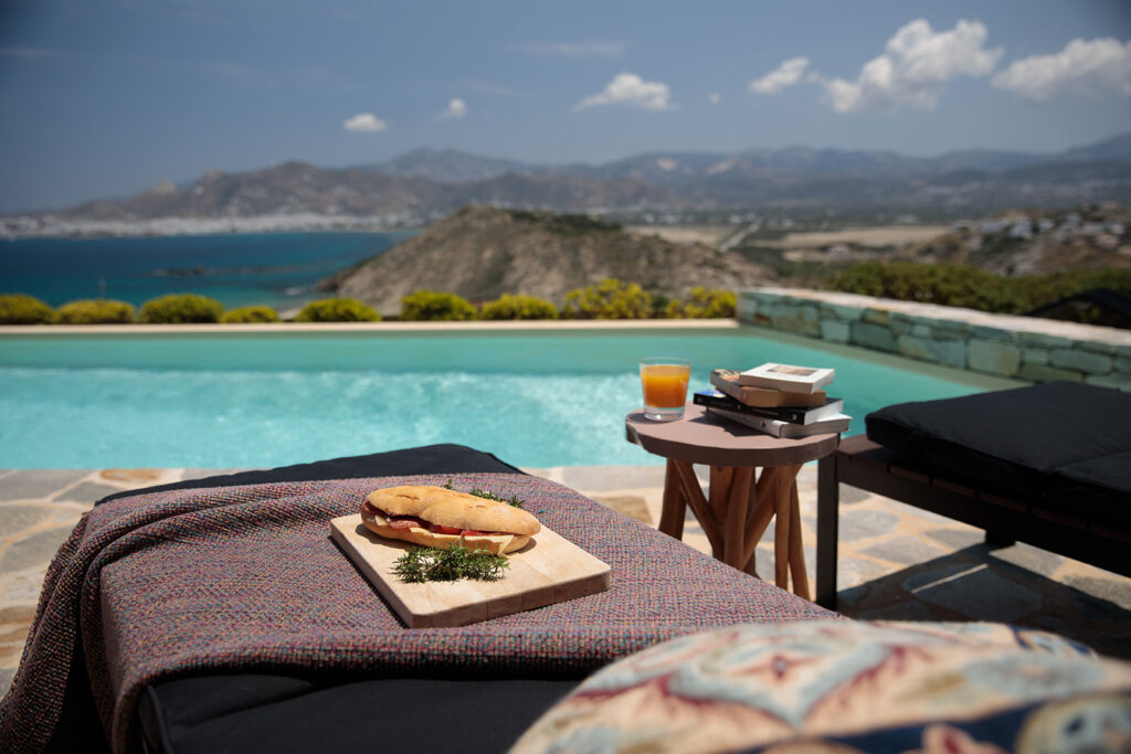 breakfast at your private pool